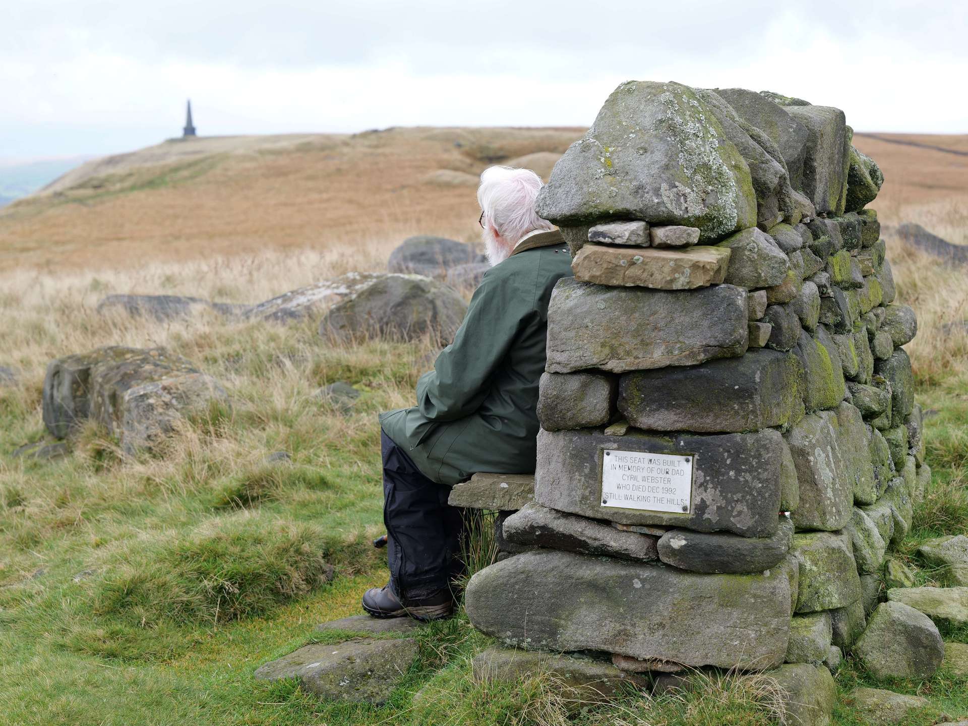 Stone Seat in Memory of Cyril Webster