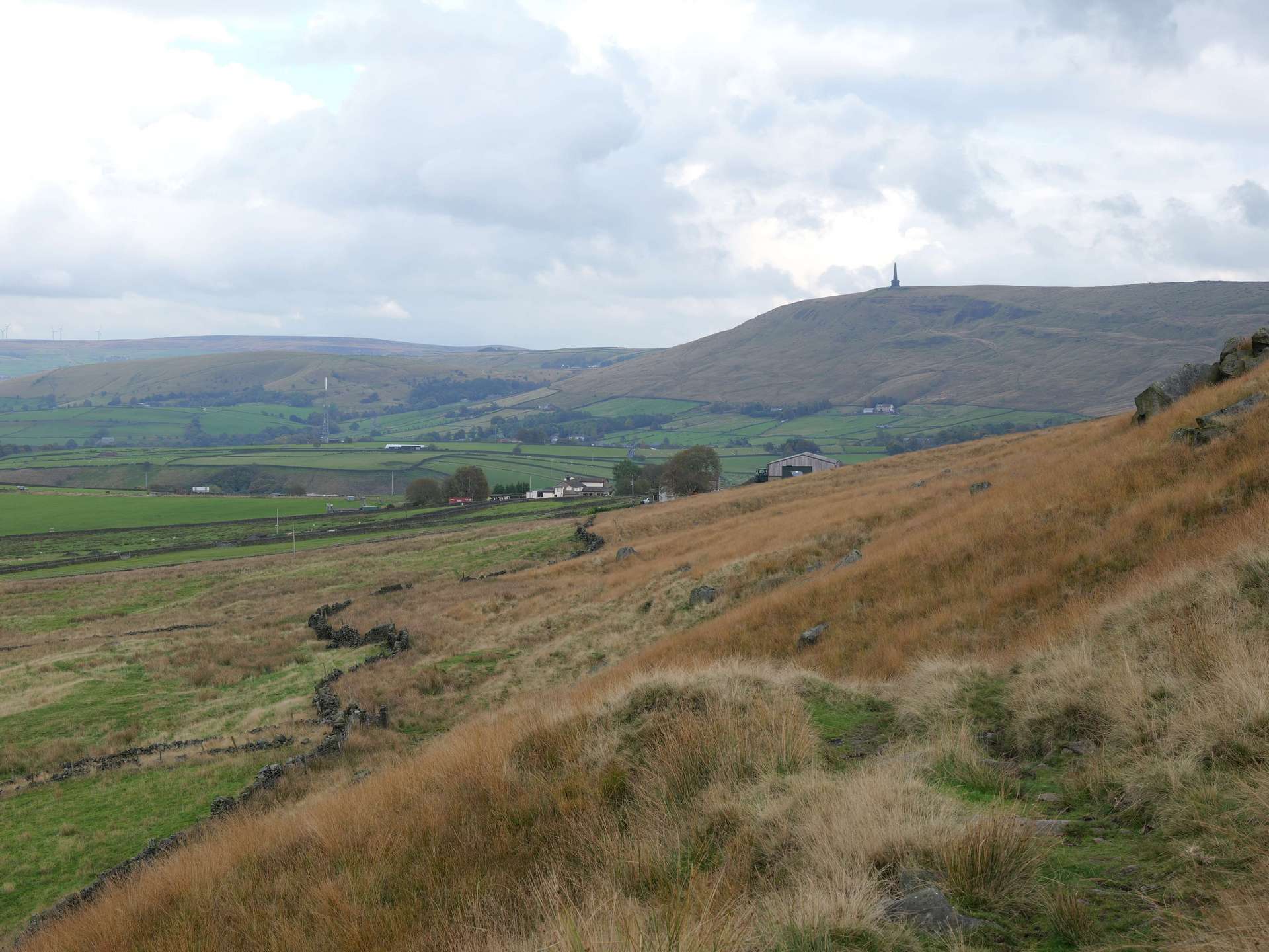 Stoodley Pike From Rake End