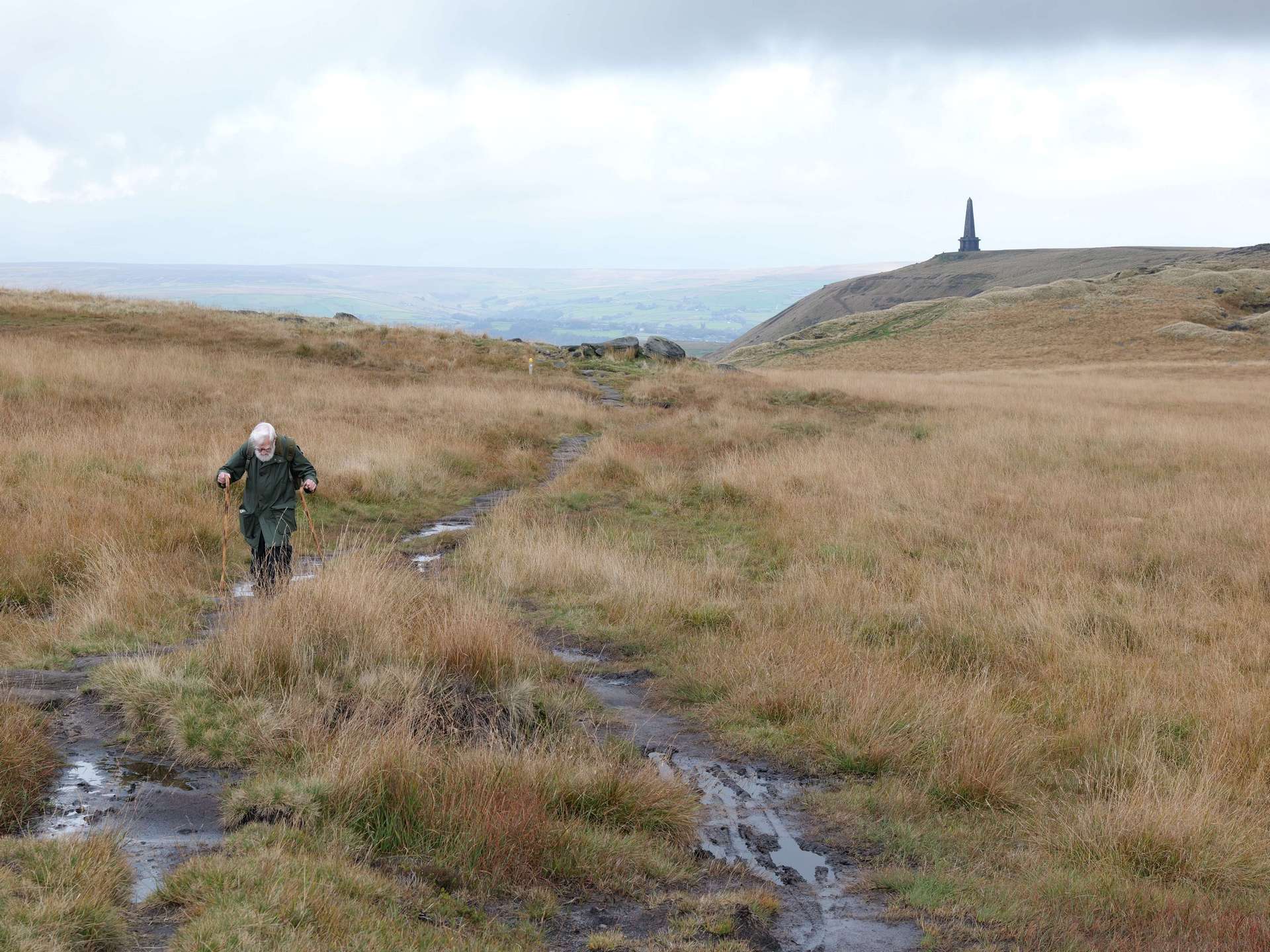 Stoodley Pike in the Distance